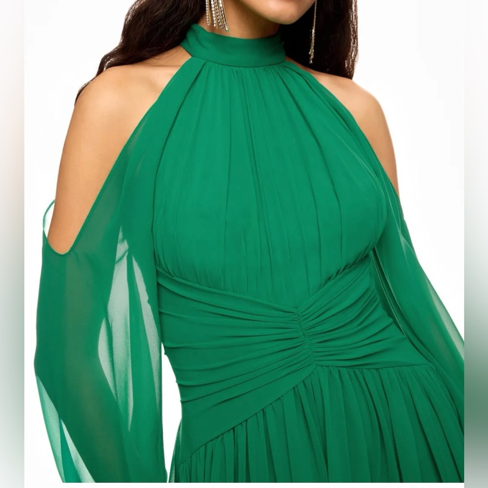 Zac Posen 46RW255002 Wicked Chiffon Gown ADD TO HEARTS $695 NWT - Picture 5 of 12